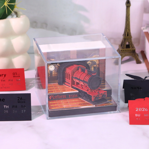 TimePiece® Calendar 3D - Magic Train