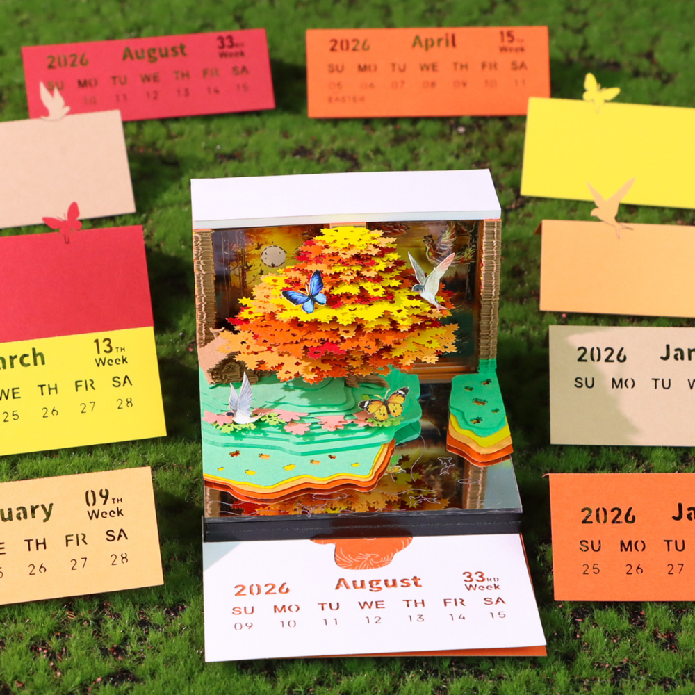 TimePiece® Calendar 3D - Autumn Spirit