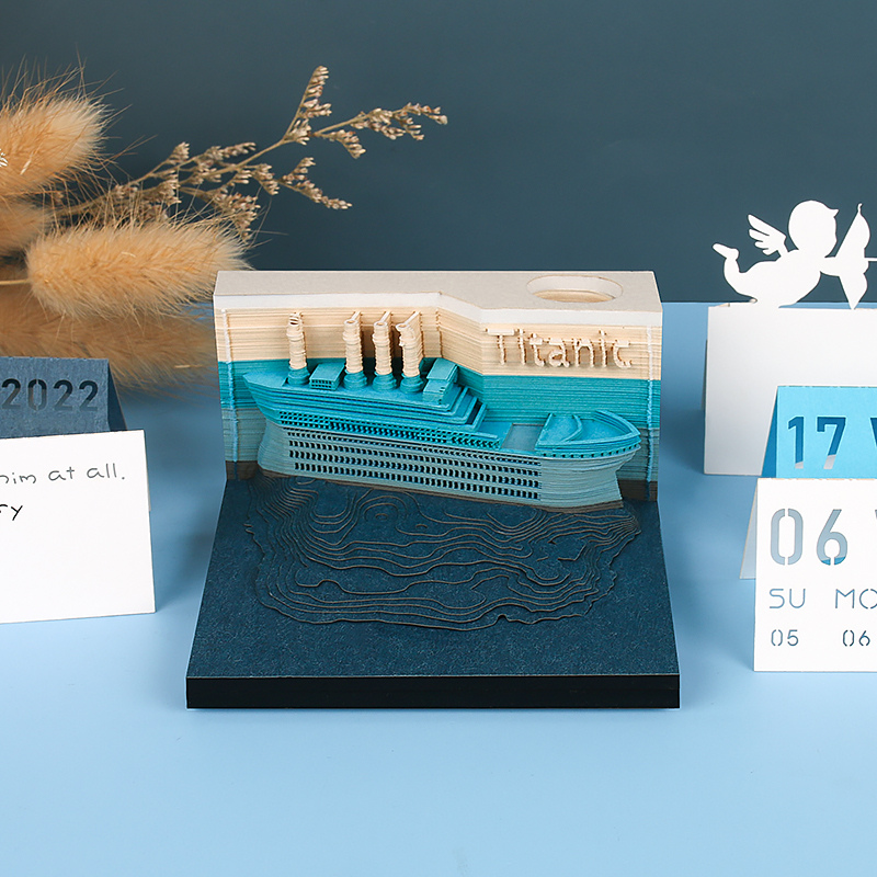 TimePiece® Calendar 3D - Cruise Ship – Eco Commuters