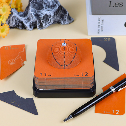TimePiece® Calendar 3D - Basketball