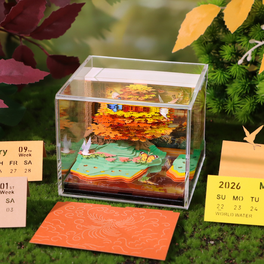 TimePiece® Calendar 3D - Autumn Spirit
