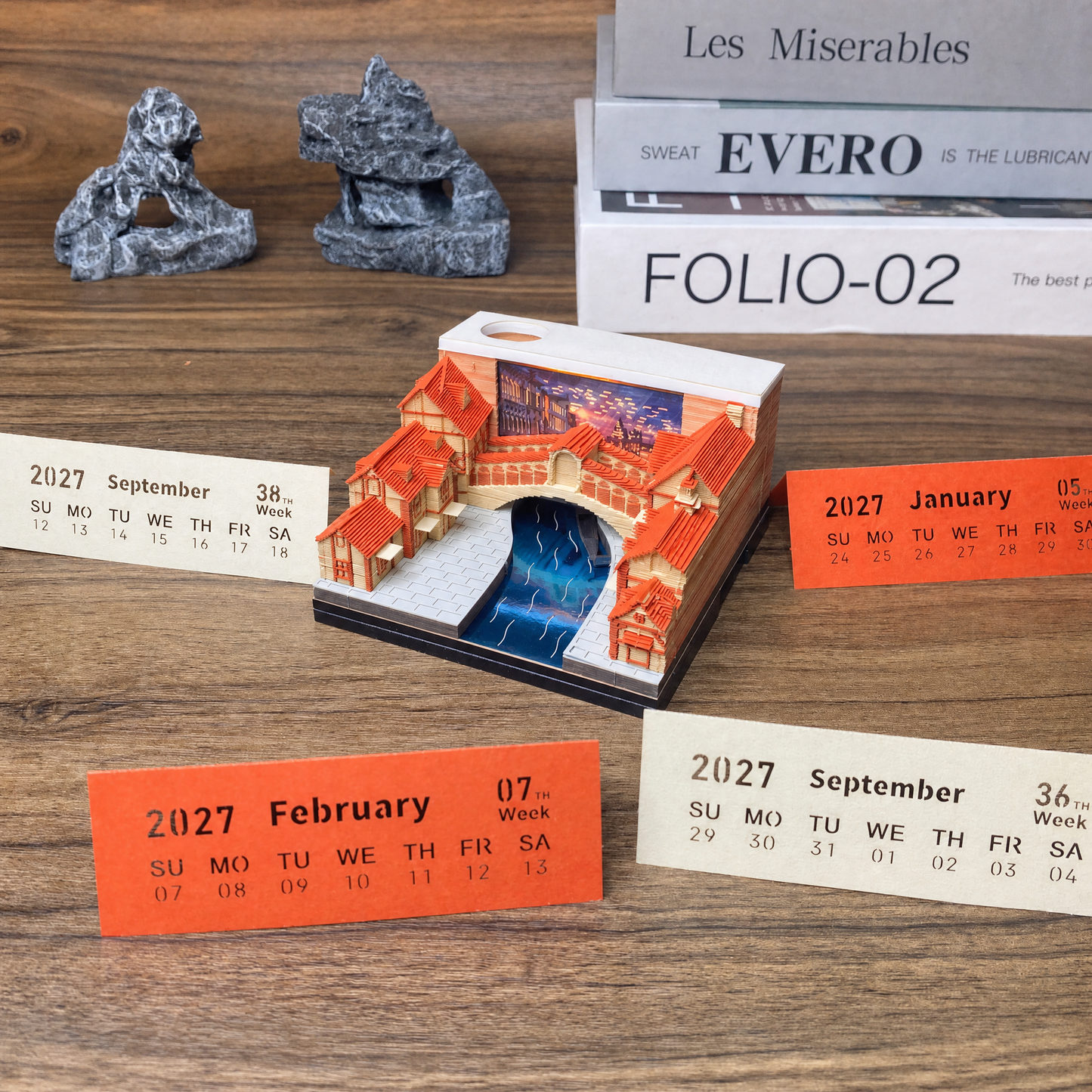 TimePiece® Calendar 3D - Venice