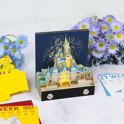 TimePiece® Calendar 3D - D'ney Castle