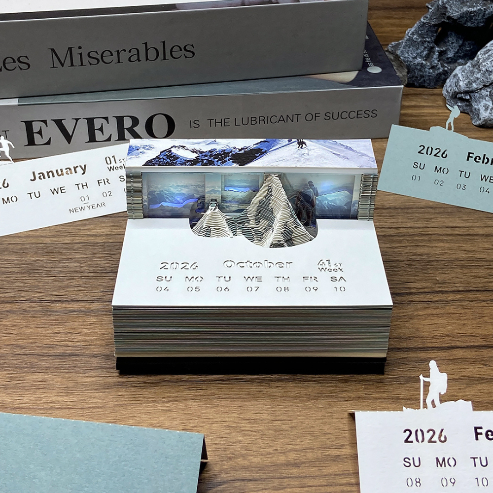 TimePiece® Calendar 3D - Mount Everest