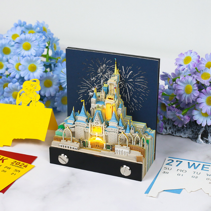 TimePiece® Calendar 3D - D'ney Castle