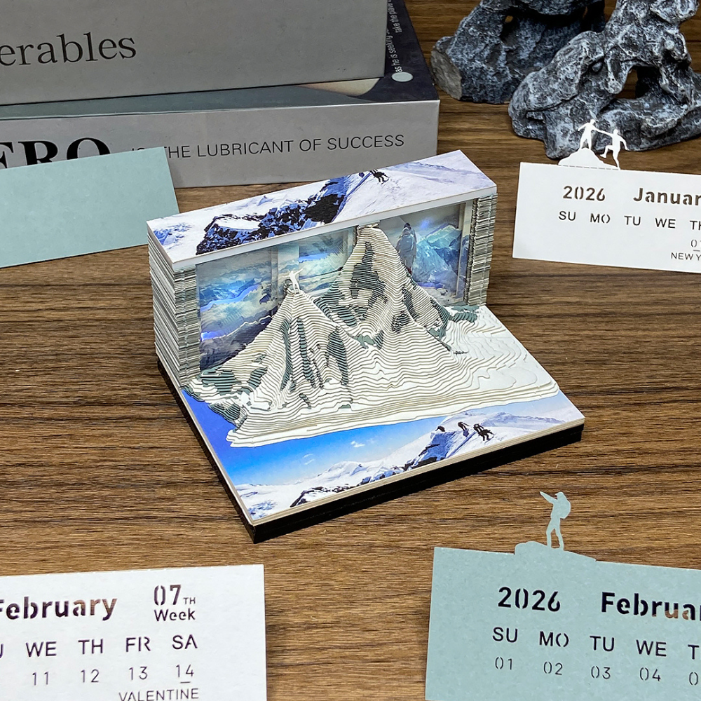 TimePiece® Calendar 3D - Mount Everest