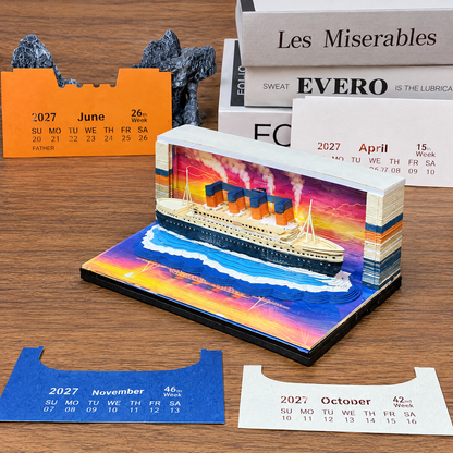 TimePiece® Calendar 3D - Titanic