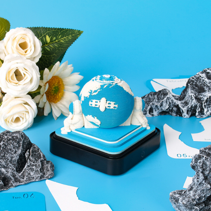 TimePiece® Calendar 3D - Earth