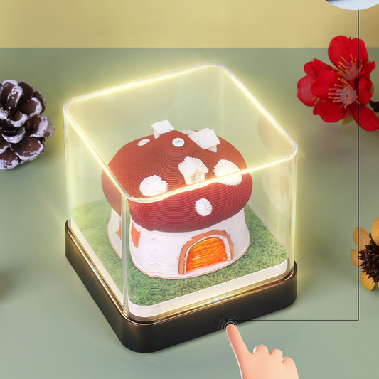 TimePiece® Calendar 3D - Mushroom Hut