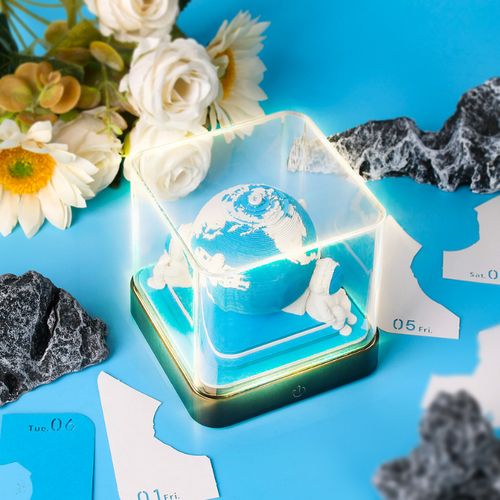 TimePiece® Calendar 3D - Earth