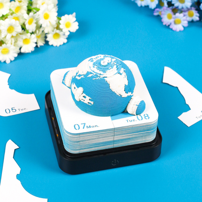 TimePiece® Calendar 3D - Earth