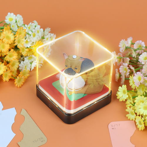 TimePiece® Calendar 3D - French Bulldog