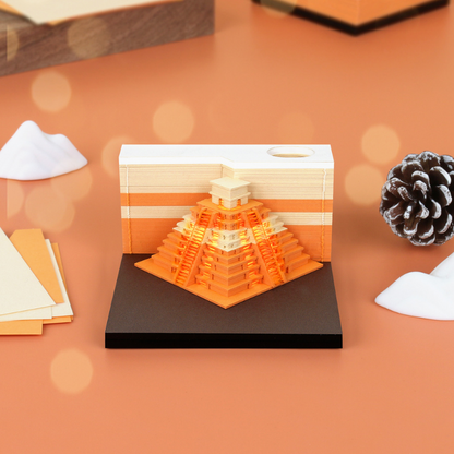 TimePiece® Memopad 3D - Pyramid