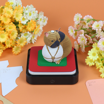 TimePiece® Calendar 3D - French Bulldog