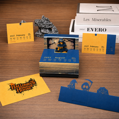 TimePiece® Calendar 3D - Halloween House