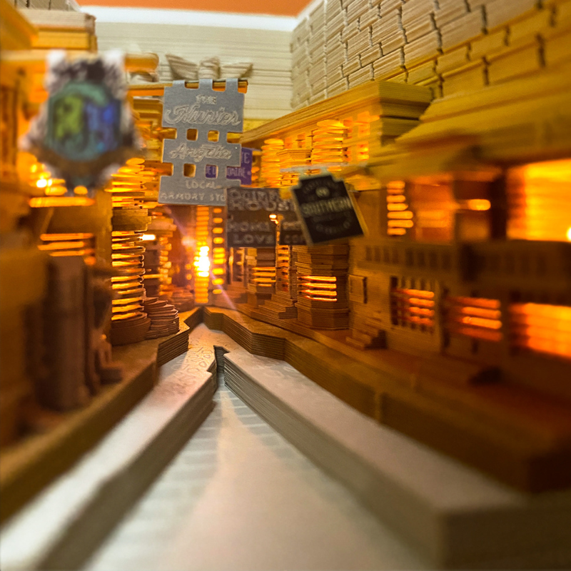 TimePiece Calendar 3D Diagon Alley Eco Commuters Timepiece calendar 3d diagon alley eco commuters