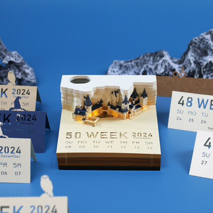 TimePiece® Calendar 3D - Hogwarts