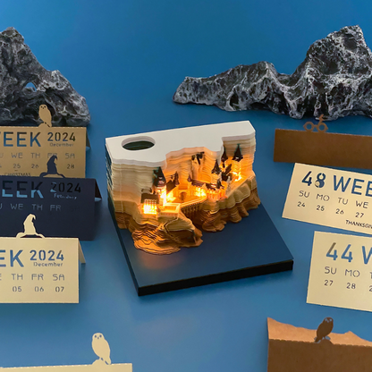TimePiece® Calendar 3D - Hogwarts