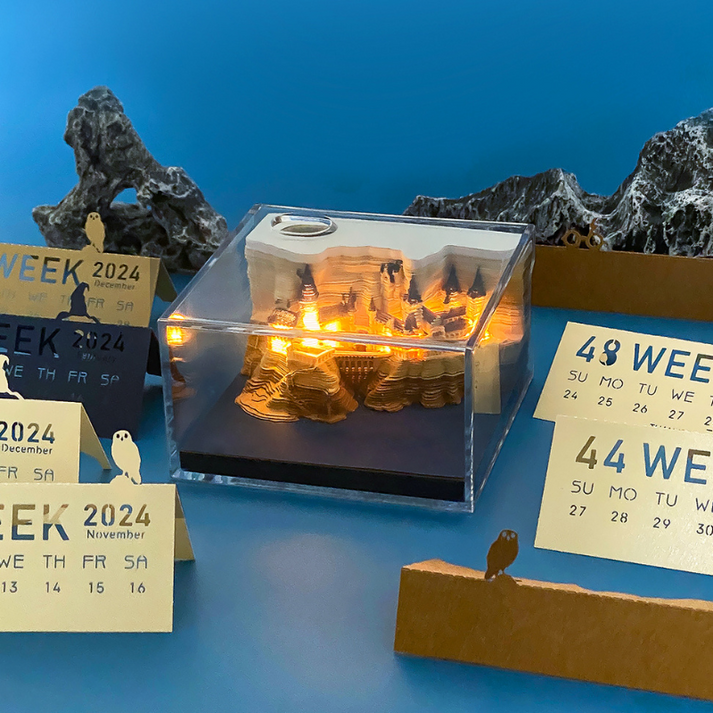 TimePiece® Calendar 3D Hogwarts Eco Commuters