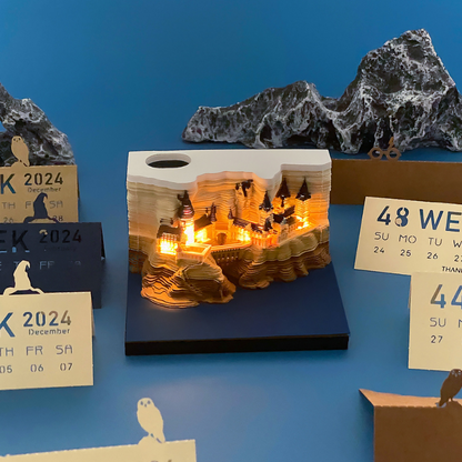 TimePiece® Calendar 3D - Hogwarts