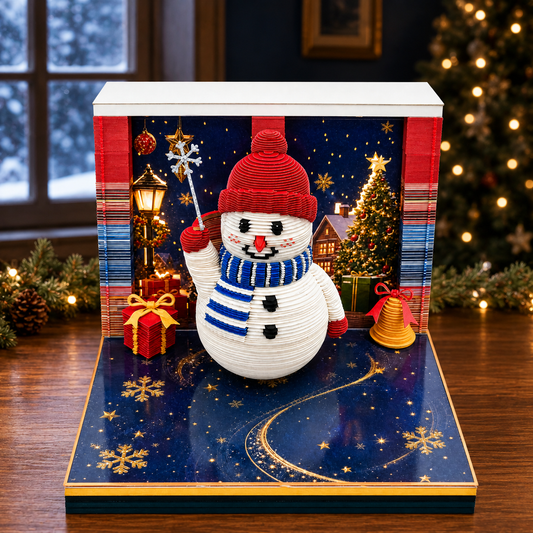 TimePiece® Calendar 3D - Snowman