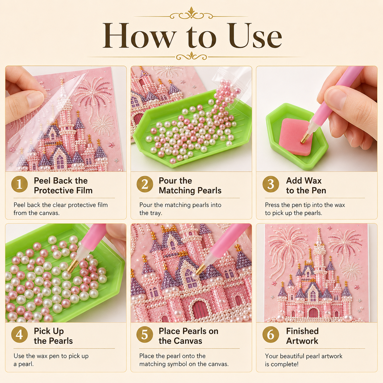 PearlPiece® Firework Castle