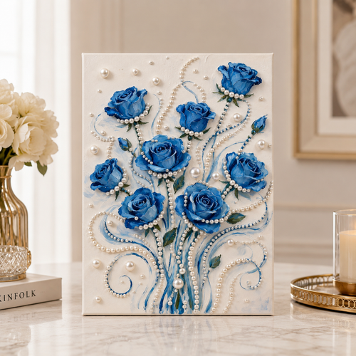 PearlPiece® Blue Roses