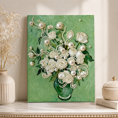PearlPiece® White Roses