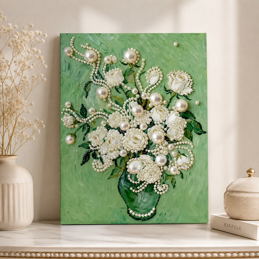 PearlPiece® White Roses