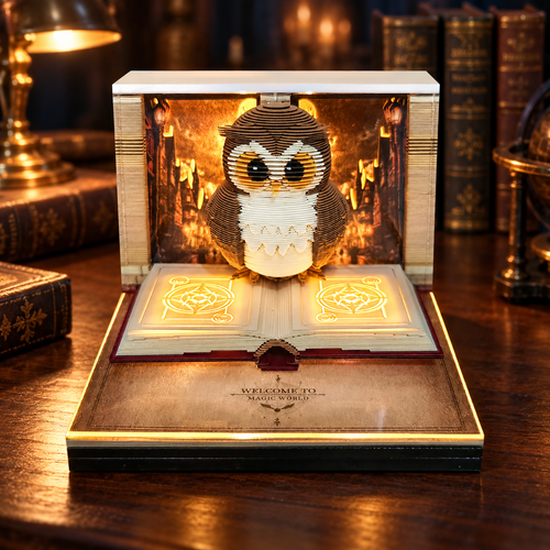 TimePiece® Calendar 3D - Magic Owl