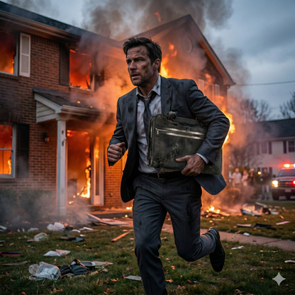 SafeVault™ Fireproof & Water-Resistant Folder