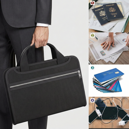 SafeVault™ Fireproof & Water-Resistant Folder