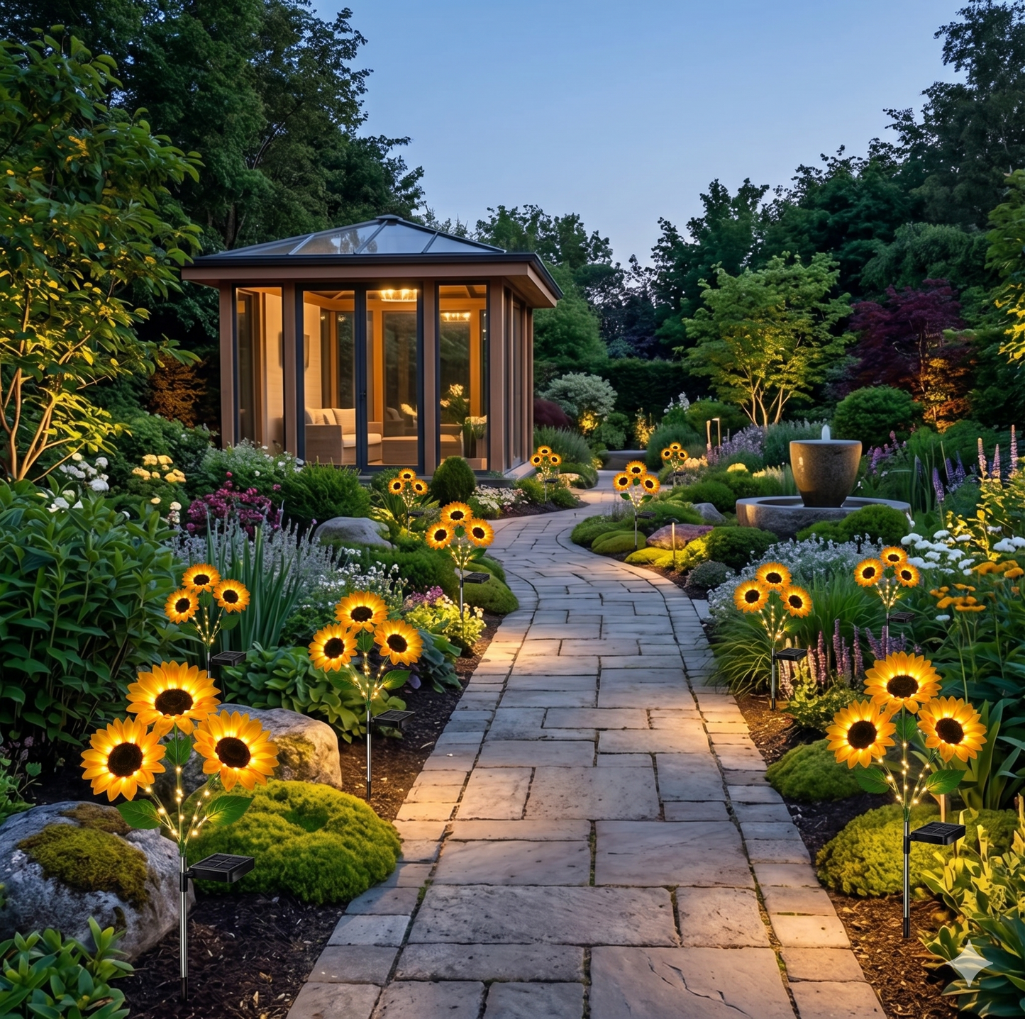 EverGlow Solar Sunflowers