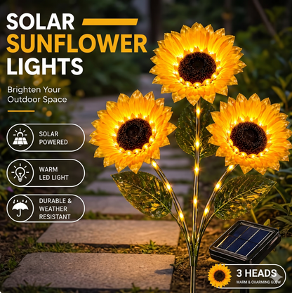 EverGlow Solar Sunflowers