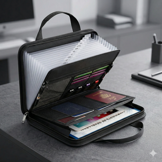 SafeVault™ Fireproof & Water-Resistant Folder