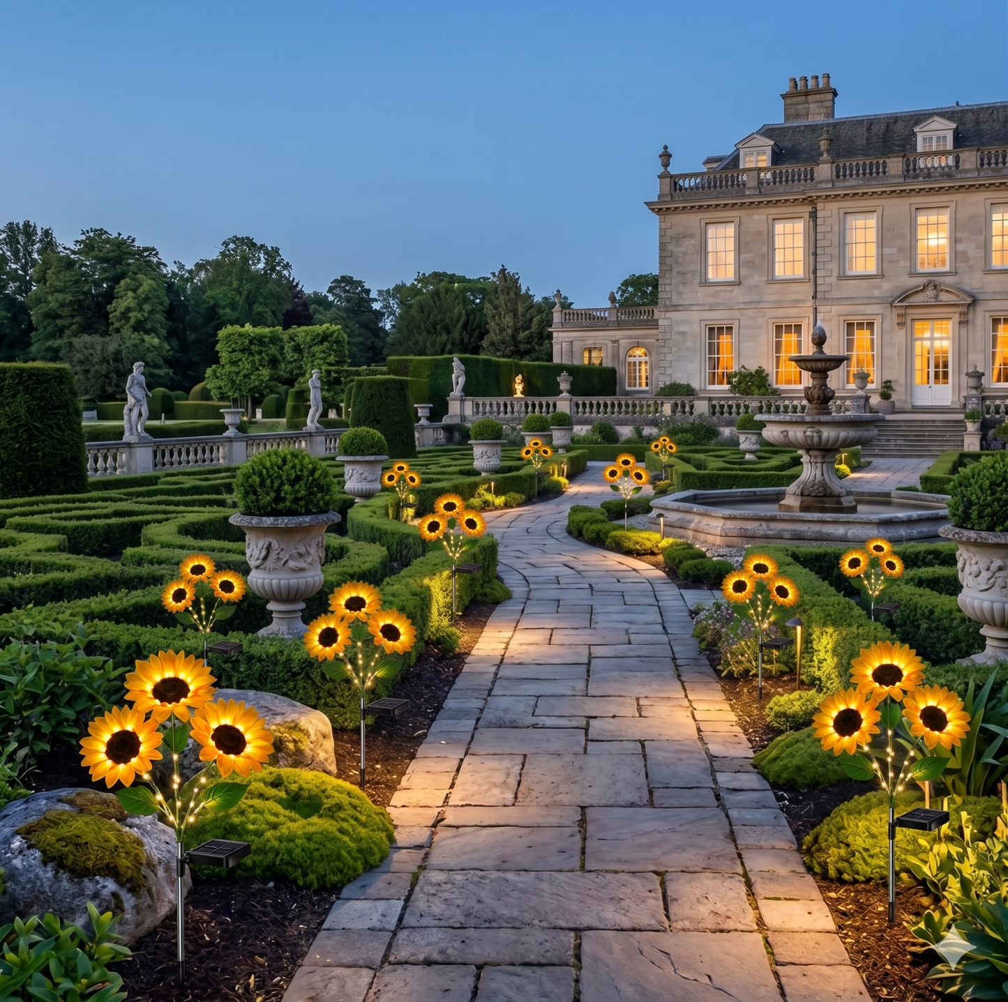 EverGlow Solar Sunflowers
