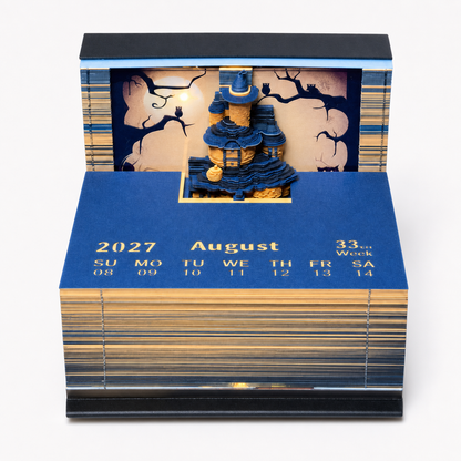 TimePiece® Calendar 3D - Halloween House